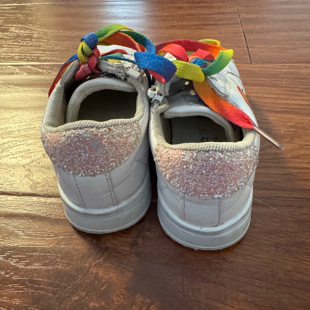 GUC Lola and the Boys Rainbow Girl’s  Sneakers size 9 (25C) - Picture 5 of 7
